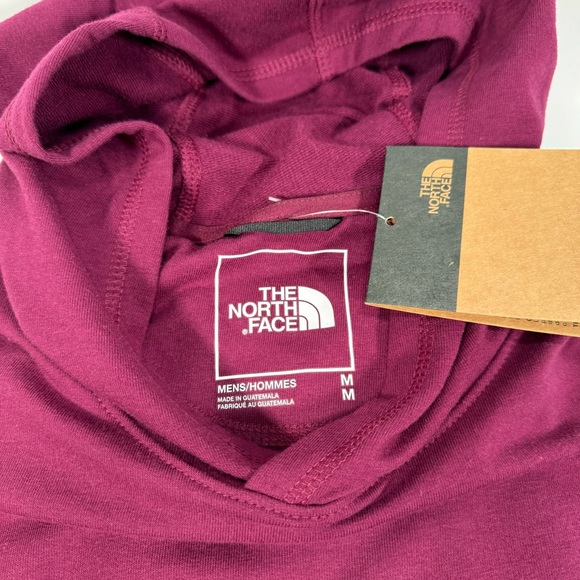 NWT New The North Face Mens Medium M Terry Hoodie Shirt Lightweight Top Pullover - Picture 3 of 5